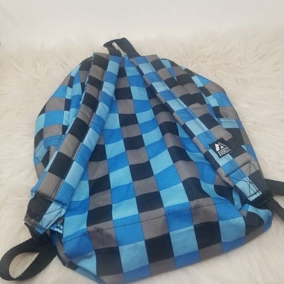 EVEREST NYLON BACKPACK. BLUE CHECKED. - Picture 4 of 14